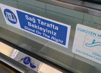 Yürüyen merdivende de yürüyebilme özgürlüğü..