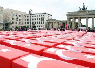 Berlin’de 15 Temmuz anma töreni..