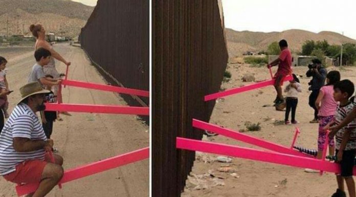 Meksika sınırında kurulan tahteravalli..