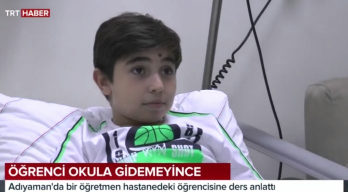 Hastane odasında da eğitim olur. Yeter ki birileri istesin