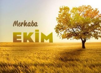 Ekim’de doğa olayları konusunu işliyoruz çocuklar..