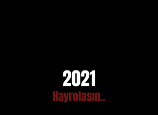 Goodbye old year! Hayrolasın New year..
