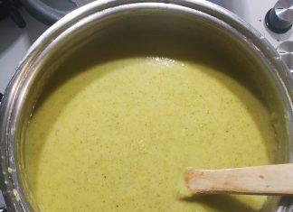 Brokoli çorbası denemesi yapıyoruz
